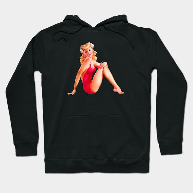 Vargas Swimsuit #2 Hoodie by mike11209